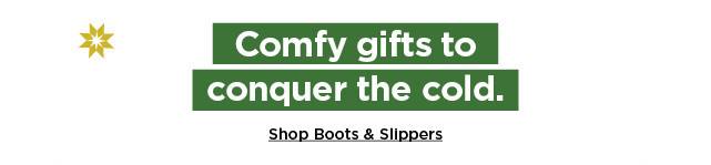 shop boots and slippers for the family.