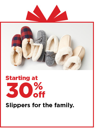 starting at 30% off slippers for the family. shop now.starting at 30% off slippers for the family. shop now.