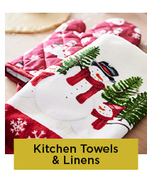 shop kitchen towels and linens