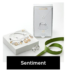 sentiment jewelry. shop now.