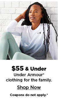 $55 and Under Under Armour clothing for the family. Shop now.