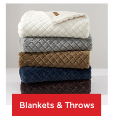 shop blankets and throws
