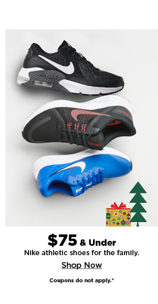 $75 and under nike athletic shoes for the family. shop now.