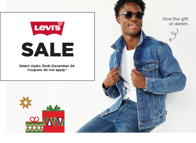 shop the levis sale. coupons do not apply.  shop now.