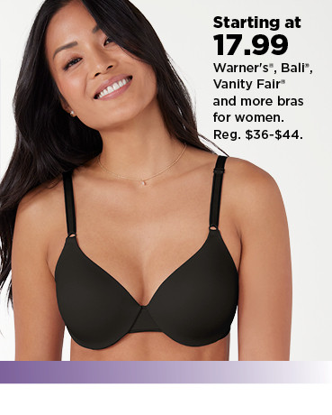 starting at $17.99 bras for women. shop now.