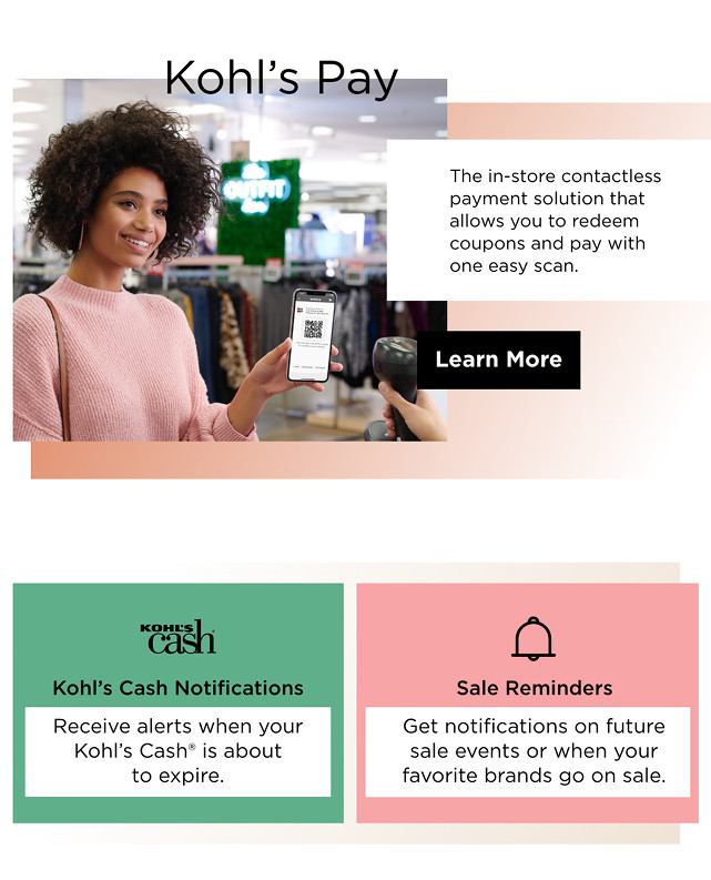 download the kohls app for free.