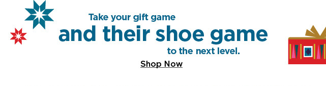 take their shoe game to the next level. shop shoes for the family.