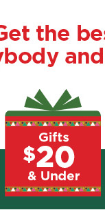 shop gifts $20 and under.