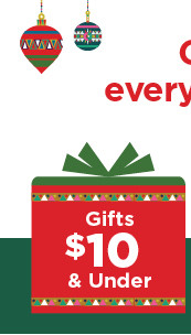 shop gifts $10 and under.