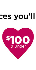 $100 and under valentines day gifts. shop now.