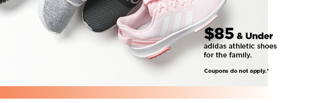 $85 and under adidas athletic shoes for the family. shop now.