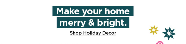 shop holiday decor