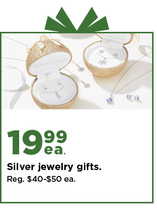 19.99 each silver jewelry gifts. shop now.