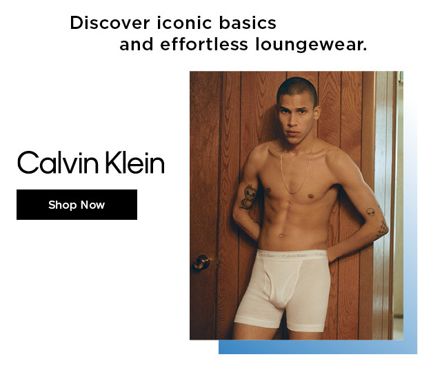 calvin klein. shop now.