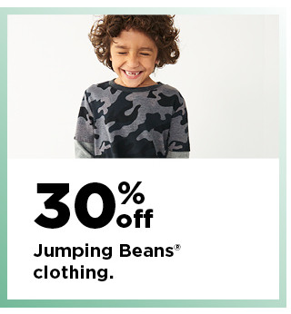 30% off jumping beans clothing. shop now.