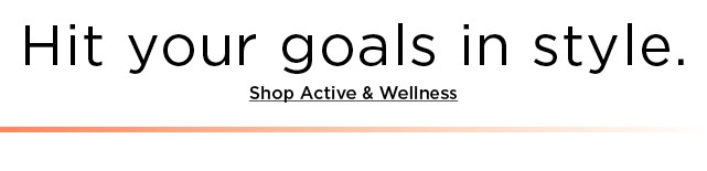 shop active and wellness.
