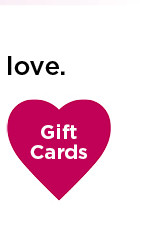 shop valentines day gift cards. shop now.