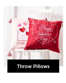 shop throw pillows