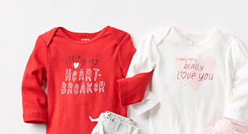 up to 40% off carter's clothing for kids, toddlers and baby. shop now.