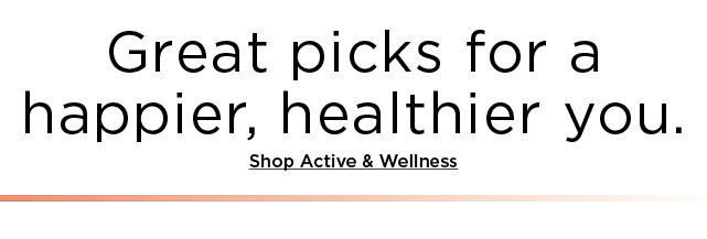 shop active and wellness