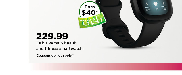 229.99 fitbit versa 3 health and fitness smartwatch. shop now.