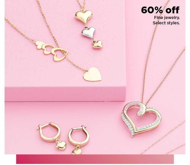 60% off fine jewelry. shop now.