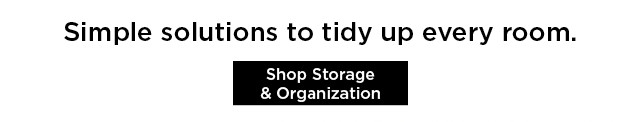 shop storage and organization