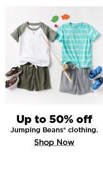 up to 50% off jumping beans clothing. shop now.