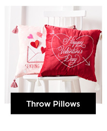 shop throw pillows