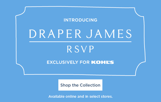 introducing draper james rsvp exclusively for kohls. shop the collection.