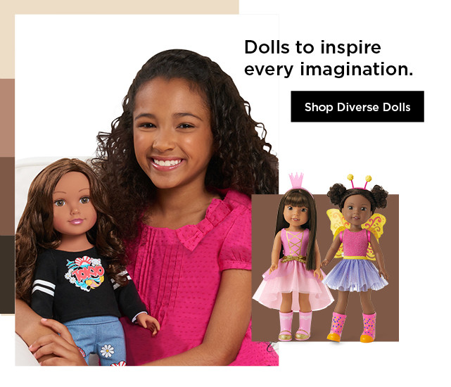 shop diverse dolls