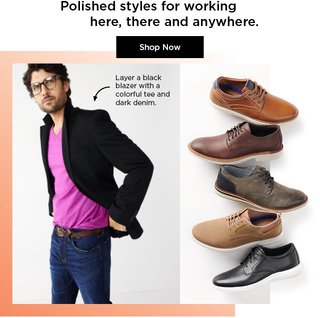 mens work from anywhere styles. shop now.