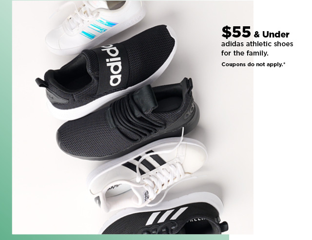 $55 and under adidas athletic shoes for the family. shop now.