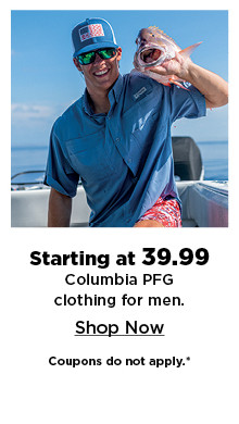 Starting at 39.99 Columbia PFG clothing for men. Shop now.