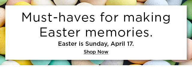 must haves for making easter memories. shop now.