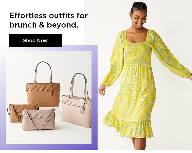 effortless outfits for brunch & beyond. shop now