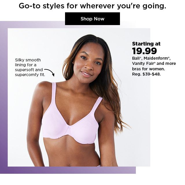 starting at 19.99 bali maidenform vanity fair and more bras for women. shop now.