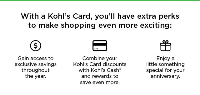 new earn 50% more rewards with a kohls card. apply now.