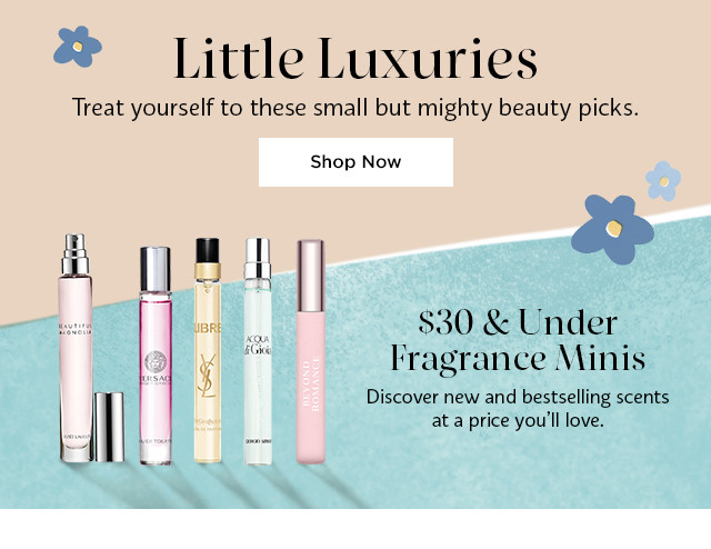 $30 and under fragrance minis. discover new and bestselling scents at a price you'll love. shop now.