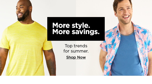 shop summer trends for men