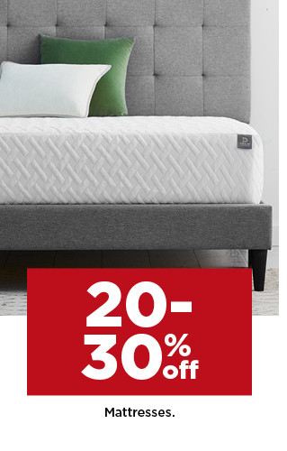 20-30% off mattresses. shop now.