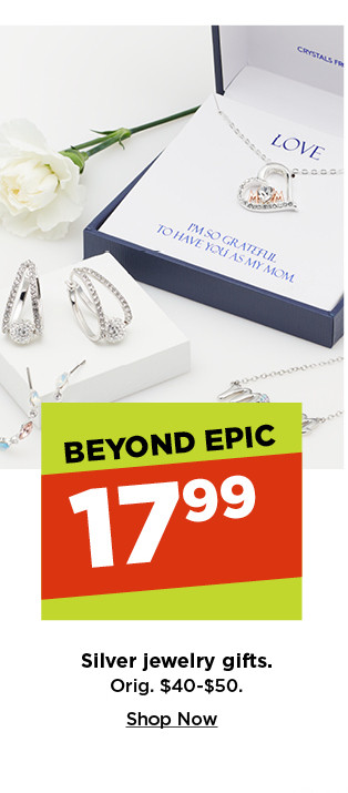 shop 17.99 silver jewelry gifts