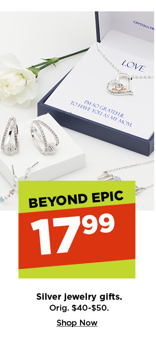 shop 17.99 silver jewelry gifts