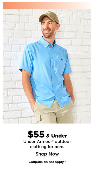 $55 and under under armour outdoor clothing for men. shop now.