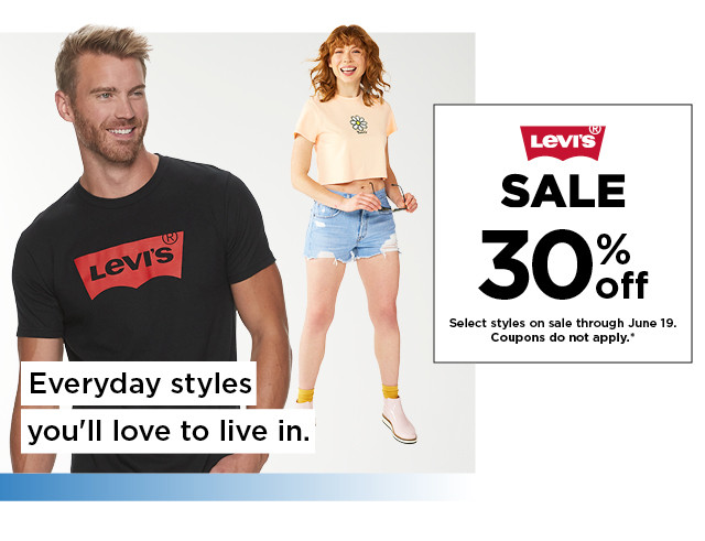 30% off levis.  shop now.