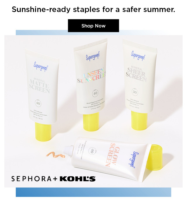 shop Sephora sunscreen