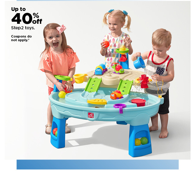 up to 20% off step 2 toys. shop now.