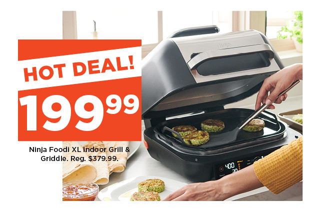 hot deal. 199.99 ninja foodi indoor grill and griddle. shop now.