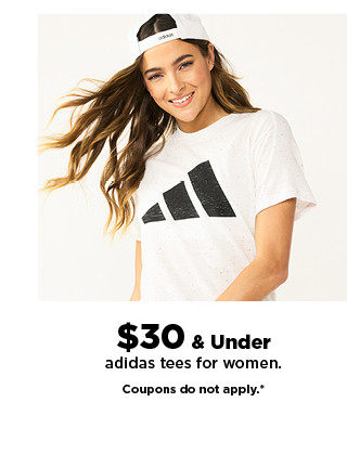 $30 & under adidas tees for women. shop now.