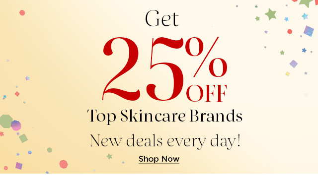 shop 25% off top skincare brands from sephora